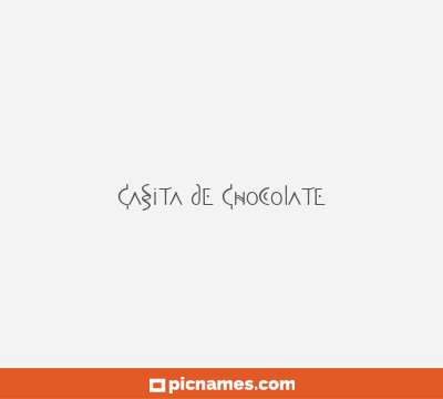 Casita de Chocolate